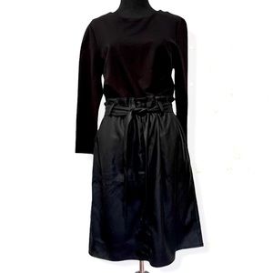 🖤 Spense long sleeve dress size M faux leather